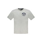 North Sails Gray Cotton Men's T-Shirt - Eljoys Fashion 