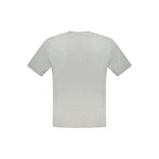 North Sails Gray Cotton Men's T-Shirt - Eljoys Fashion 