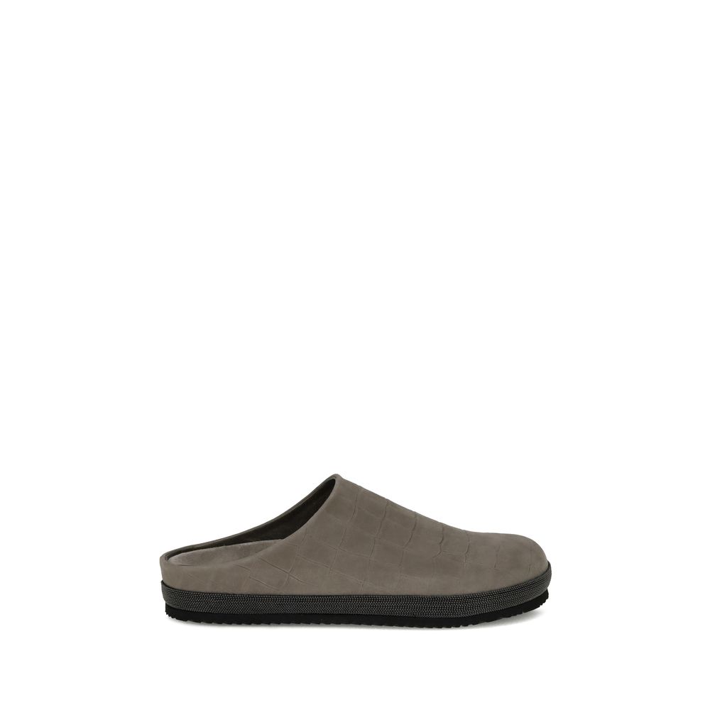 Brunello Cucinelli Leather Mules