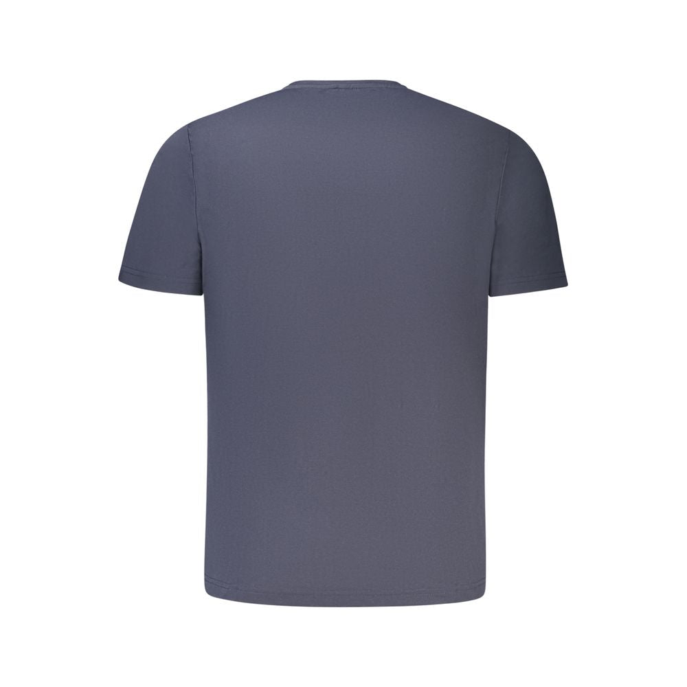 K-WAY Blue Polyester Men T-Shirt K-WAY