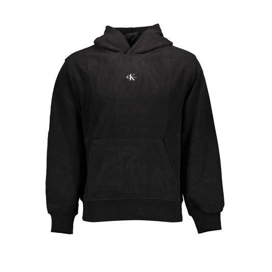 Calvin Klein Black Cotton Men Sweater Calvin Klein