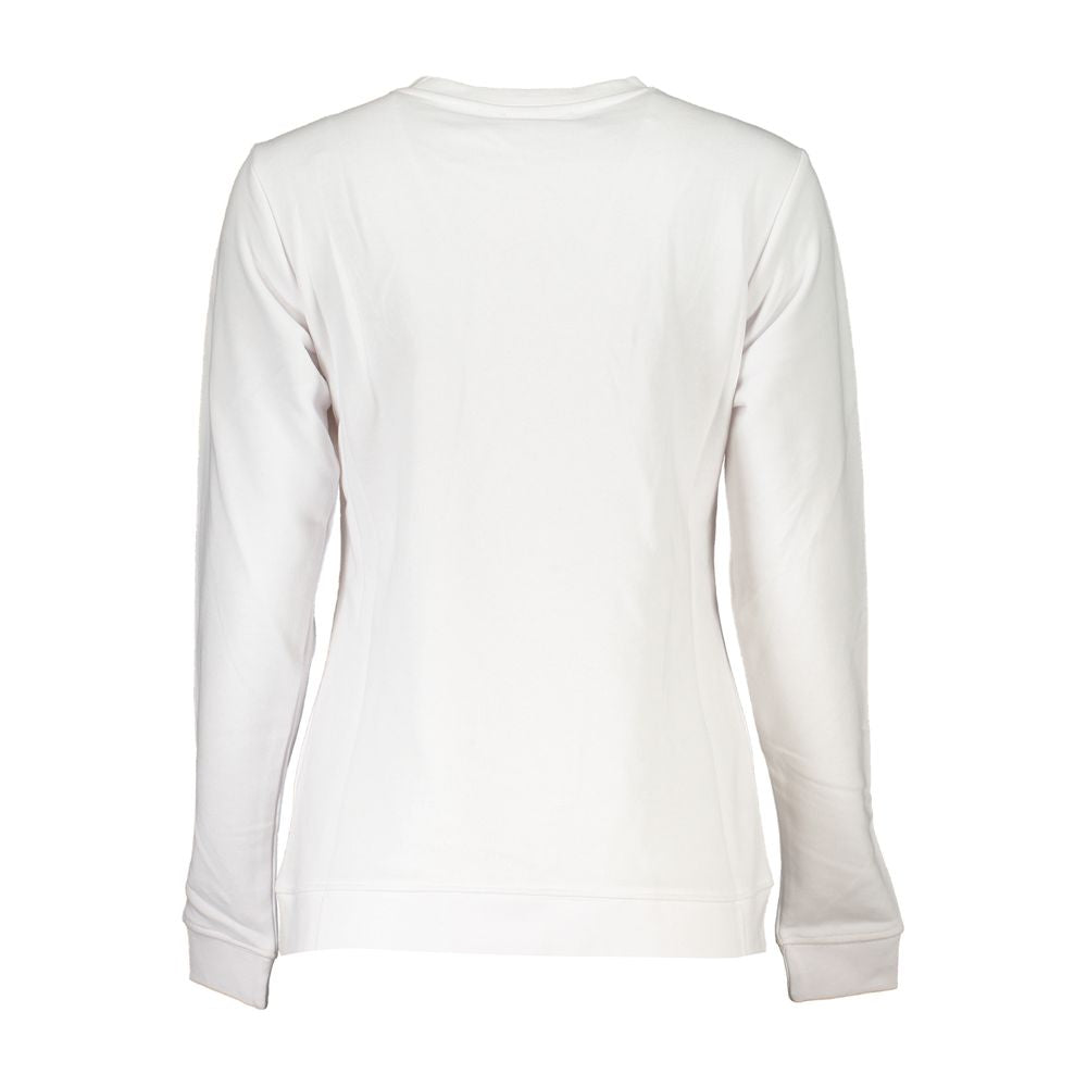 Cavalli Class White Cotton Women Sweater Cavalli Class
