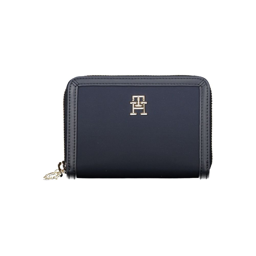 Tommy Hilfiger Blue Polyester Women Wallet - Eljoys Fashion 