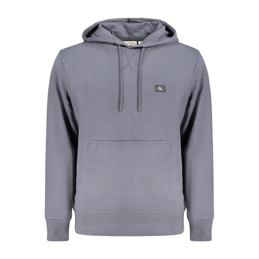 Calvin Klein Blue Cotton Men Sweater Calvin Klein