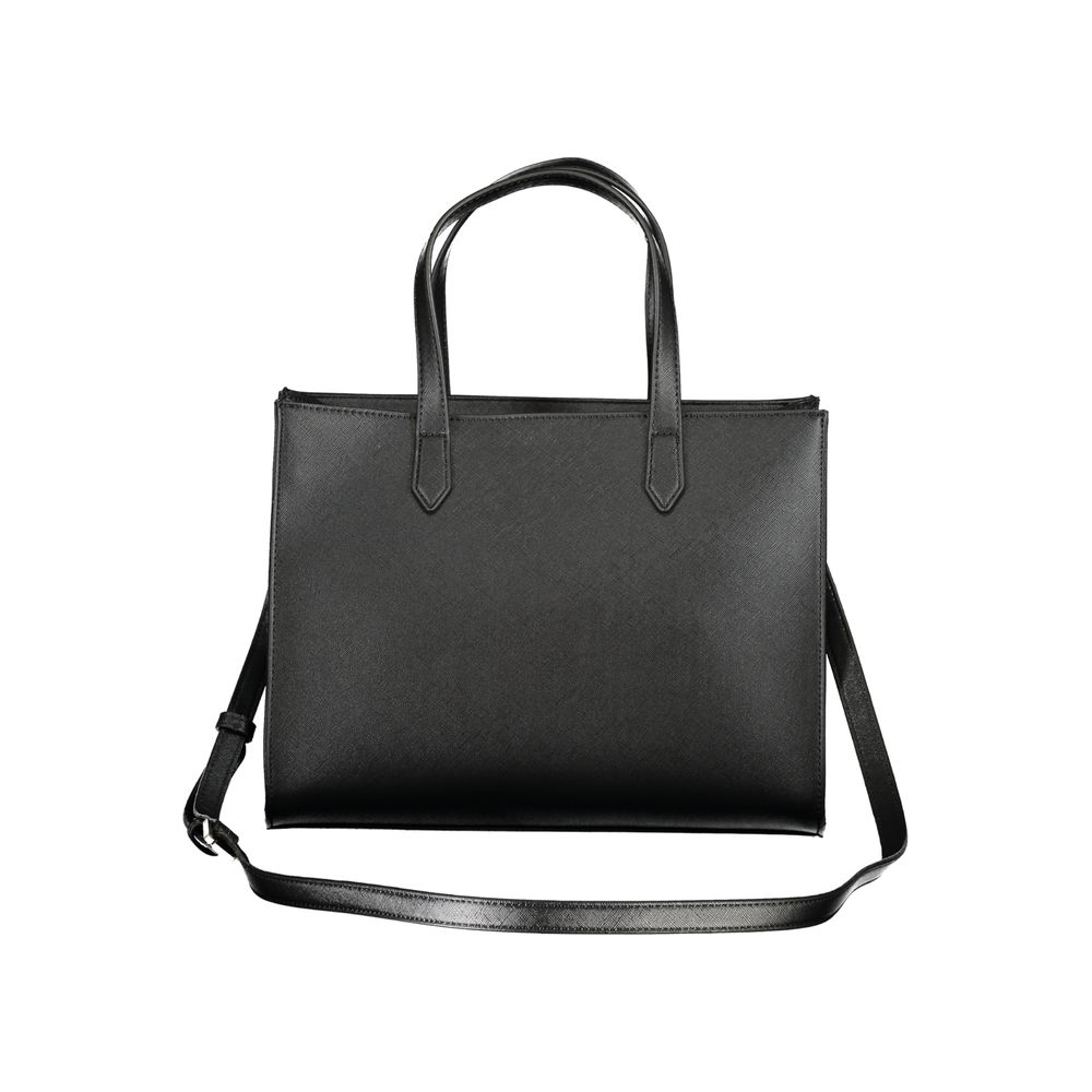 Mario Valentino Black Polyethylene Handbag Mario Valentino
