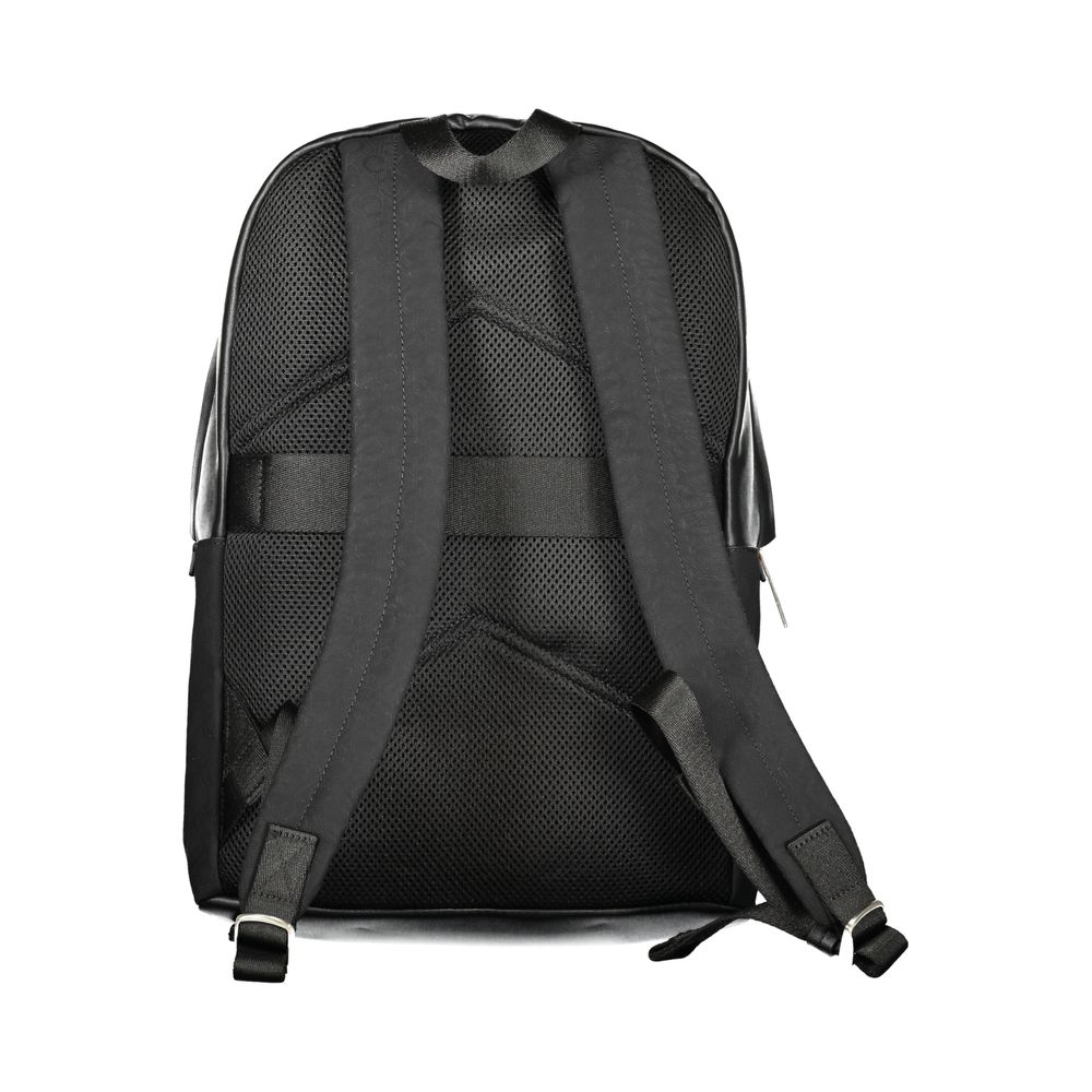 Calvin Klein Black Polyester Men Backpack Calvin Klein