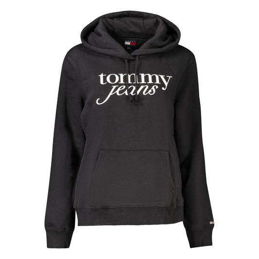 Tommy Hilfiger Nero Cotton Women Sweatshirt Tommy Hilfiger