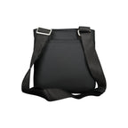 Tommy Hilfiger black polyurethane women’s shoulder bag with sleek design and adjustable strap, stylish accessory for everyday use