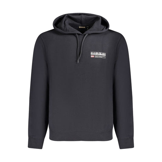 Napapijri Black Cotton Men Sweater Napapijri
