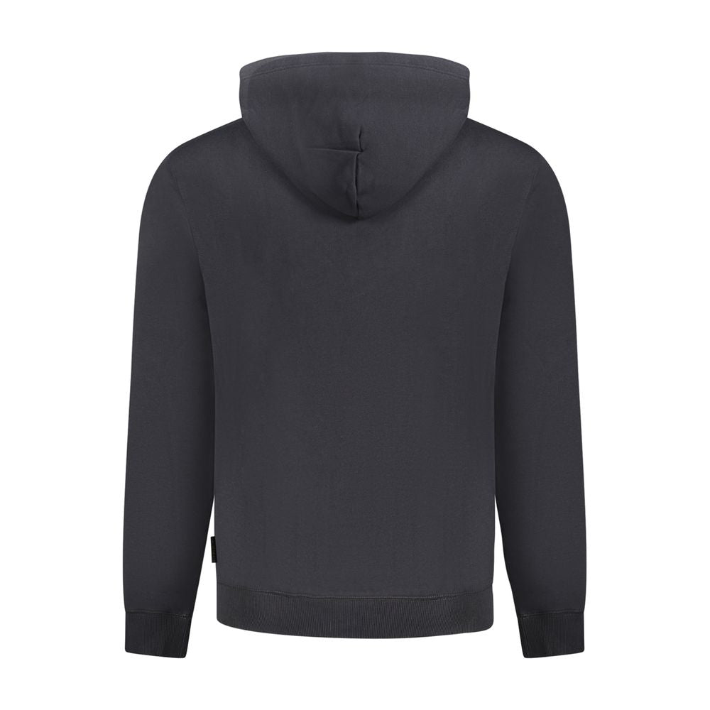 Napapijri Black Cotton Men Sweater Napapijri