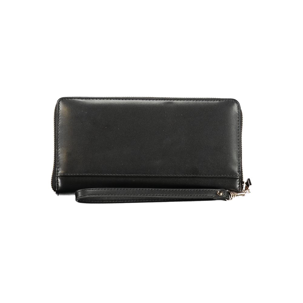 Guess Jeans Black Polyethylene Wallet Guess Jeans