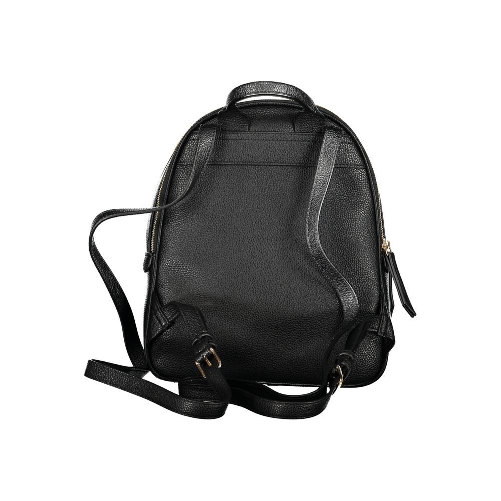 Mario Valentino Black Polyethylene Backpack Mario Valentino