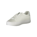 Calvin Klein Bianco Pelle Women Sneaker Calvin Klein