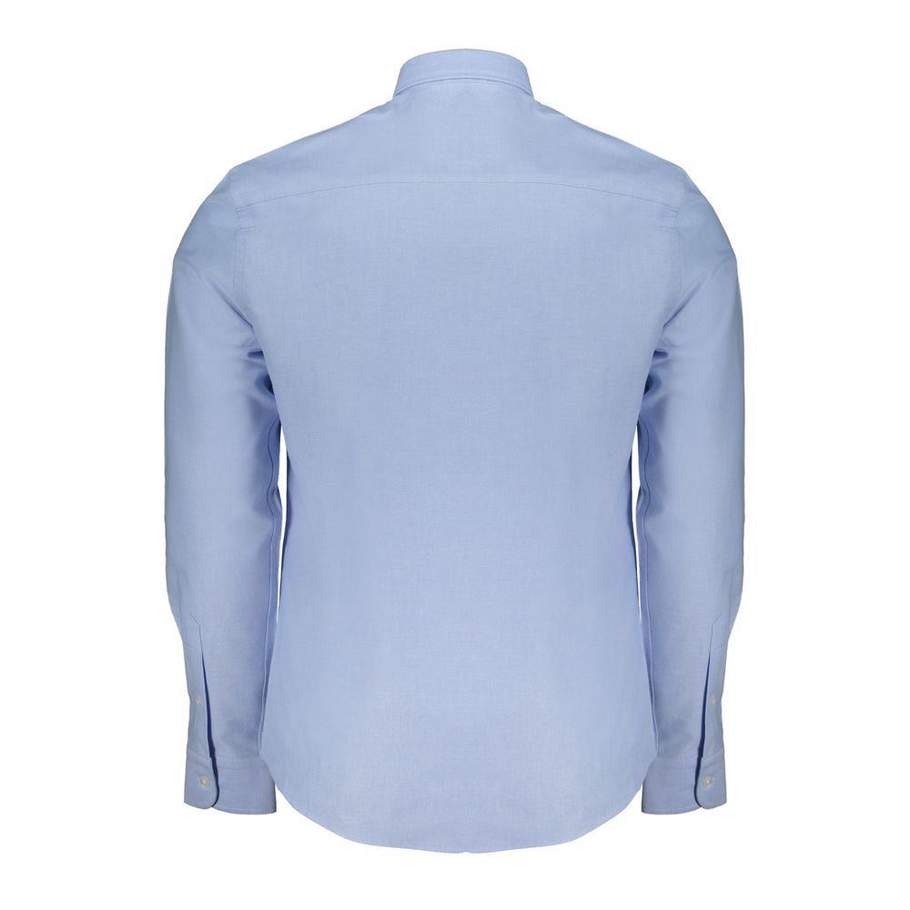 North Sails Light Blue Cotton Men Shirt North Sails