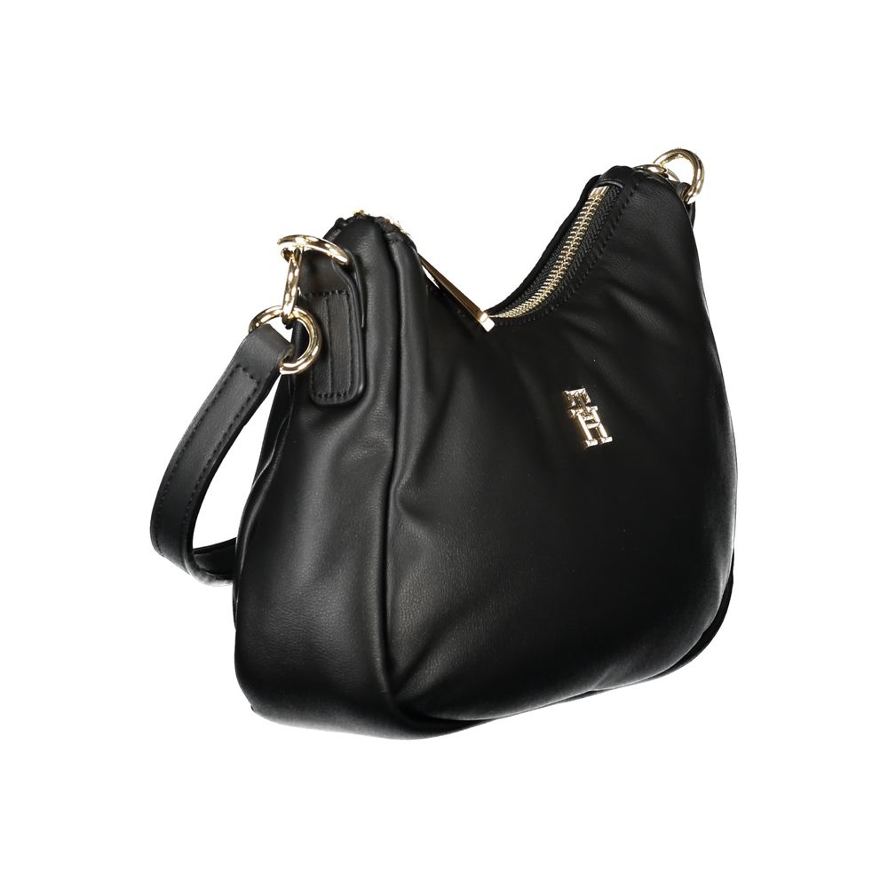 Tommy Hilfiger Black Polyester Women Handbag Tommy Hilfiger