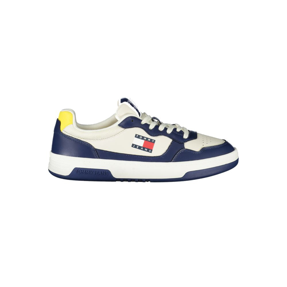 Tommy Hilfiger Blue Polyurethane Men Sneaker Tommy Hilfiger