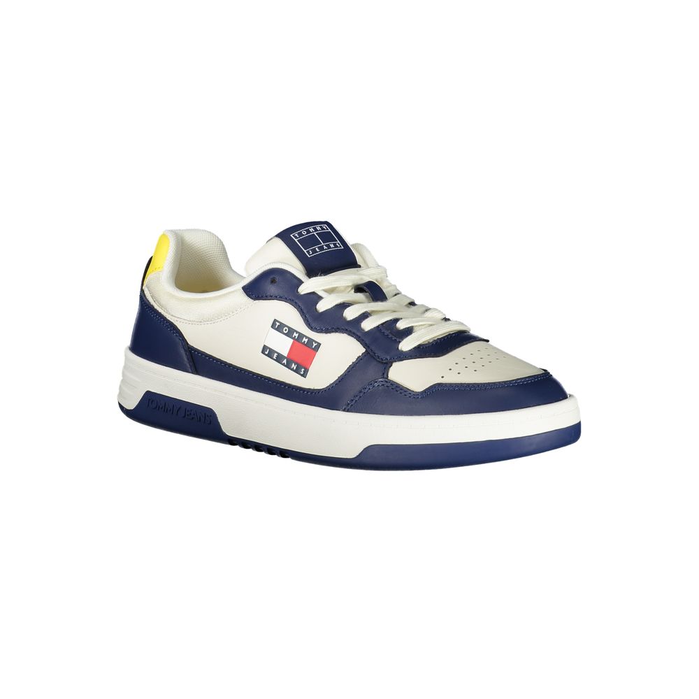 Tommy Hilfiger Blue Polyurethane Men Sneaker Tommy Hilfiger