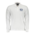 La Martina elegant long-sleeved polo shirt with contrast detailing, featuring a classic fit and refined style.