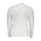 La Martina elegant long-sleeved polo shirt with contrast detailing, featuring a classic fit and refined style.