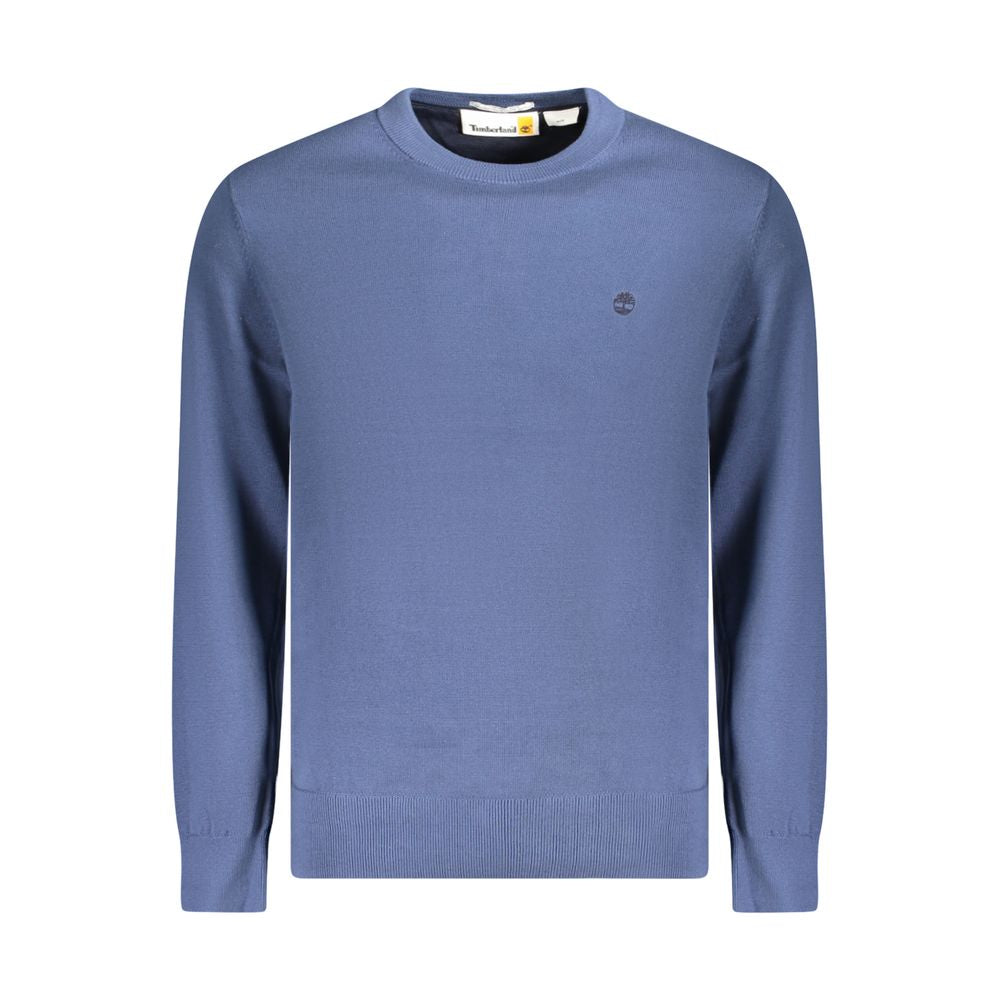 Timberland Blue Cotton Men Sweater Timberland