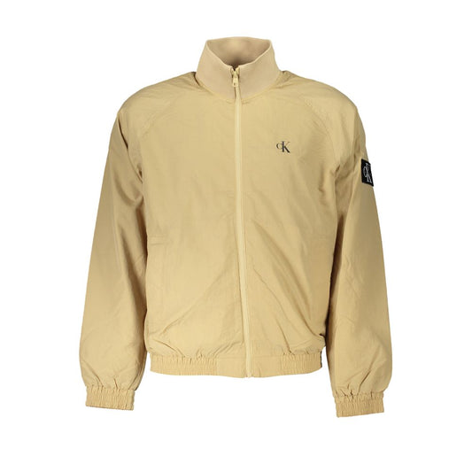 Calvin Klein Beige Long Sleeved Sports Jacket Calvin Klein