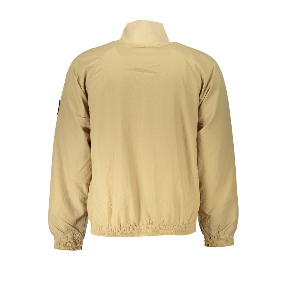 Calvin Klein Beige Long Sleeved Sports Jacket Calvin Klein