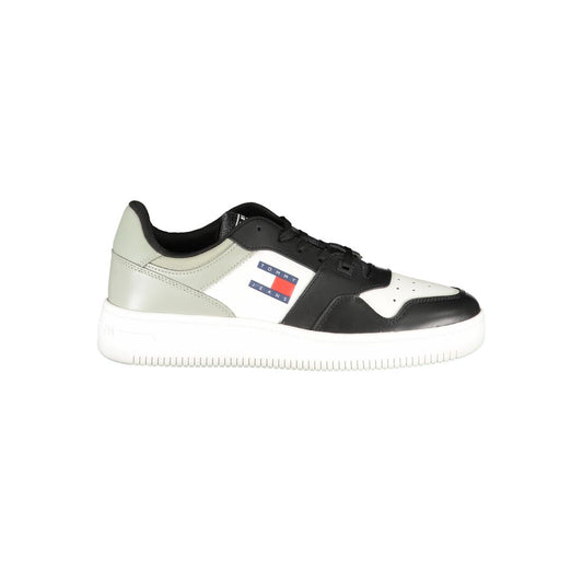 Tommy Hilfiger Nero Leather Men Sneaker Tommy Hilfiger