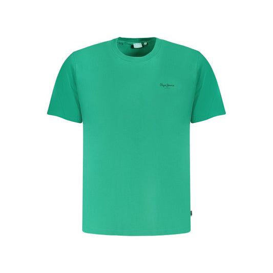 Pepe Jeans Green Cotton T-Shirt Pepe Jeans