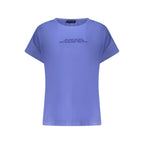 North Sails Blue Cotton Women T-Shirt North Sails