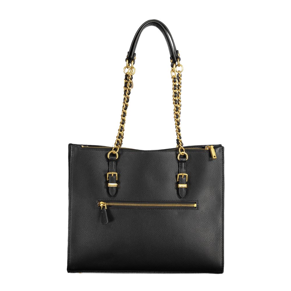 Guess Jeans Black Polyethylene Women Handbag Guess Jeans