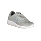 Mares brown polyester men's sneaker with white sole, casual athletic footwear, stylish and comfortable for everyday wear.