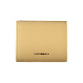 Beige leather women's wallet by Coccinelle featuring a sleek design with multiple card slots and a zip coin compartment.