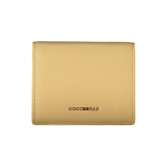 Coccinelle Beige Leather Wallet Coccinelle