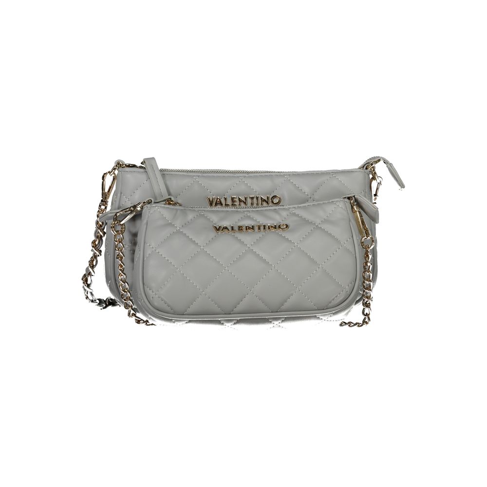 Mario Valentino Gray Polyethylene Women Handbag Mario Valentino