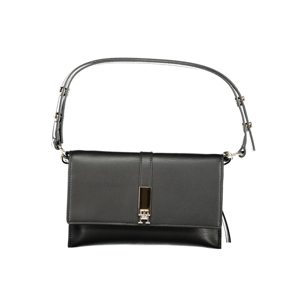Tommy Hilfiger Black Polyethylene Women Handbag Tommy Hilfiger