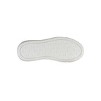 Calvin Klein Nero leather women's sneaker featuring sleek black design and classic lace-up style.