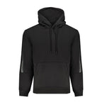 Calvin Klein Nero cotton men's sweatshirt with crew neck and long sleeves, in black with subtle branding details.