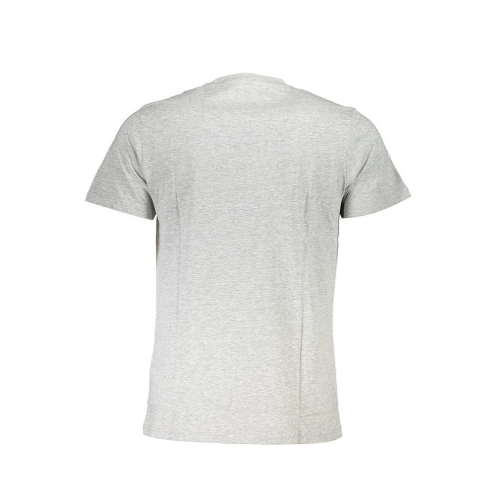 Cavalli Class Brown Cotton Men T-Shirt Cavalli Class