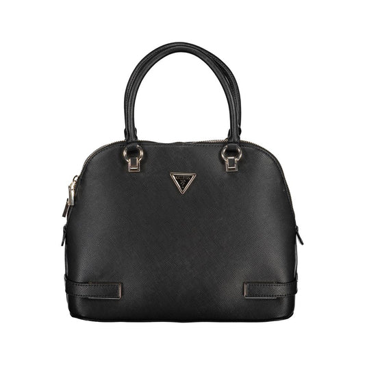 Guess Jeans Black Polyethylene Women Handbag Guess Jeans