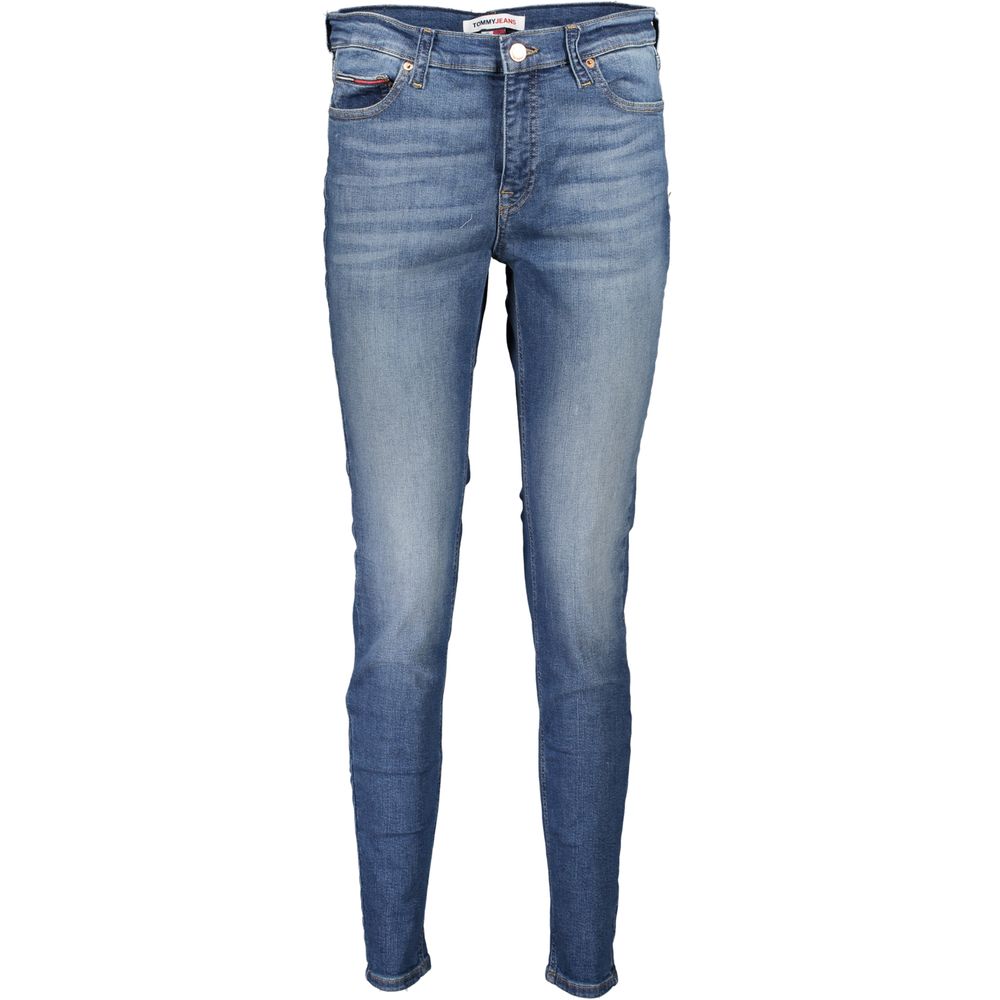 Tommy Hilfiger Blue Cotton Jeans & Pant Tommy Hilfiger