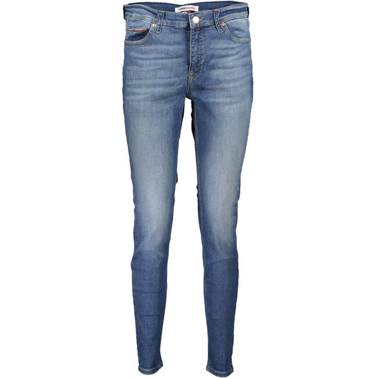 Tommy Hilfiger Blue Cotton Jeans & Pant Tommy Hilfiger