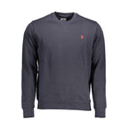 U.S. POLO ASSN. Blue Cotton Uomo Sweatshirt