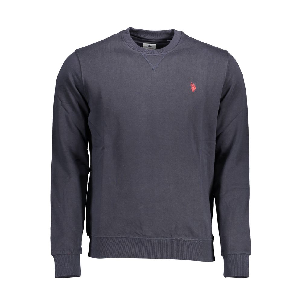 U.S. POLO ASSN. Blue Cotton Uomo Sweatshirt
