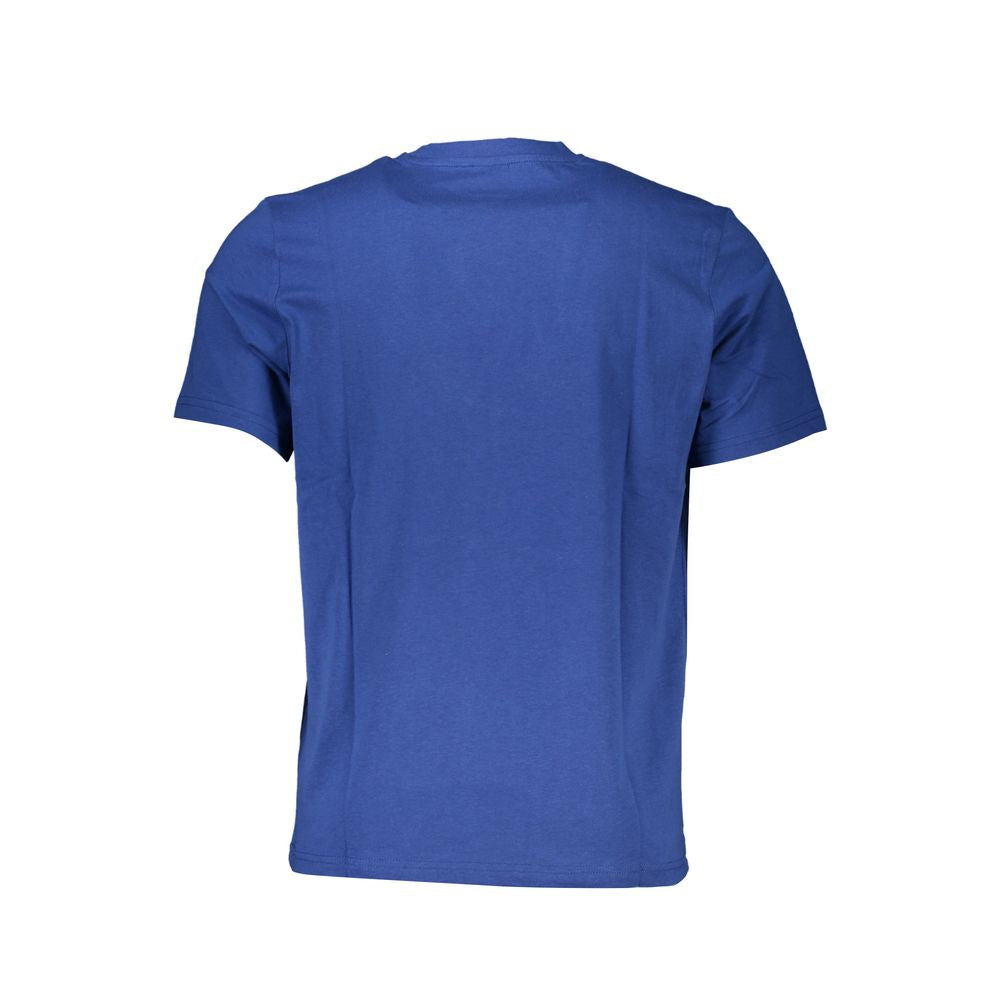 North Sails Blue Cotton Men T-Shirt North Sails