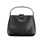 Tommy Hilfiger Nero polyurethane women's handbag with sleek design and structured shape, featuring logo accents.