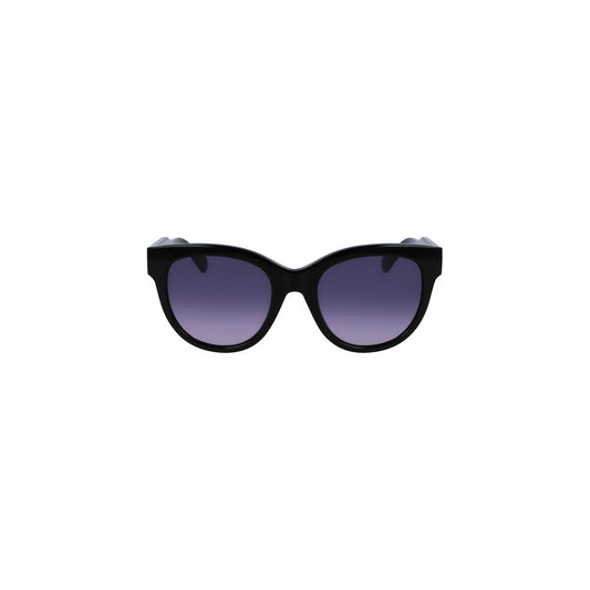 Liu Jo Black Acetate Women Sunglasses Liu Jo