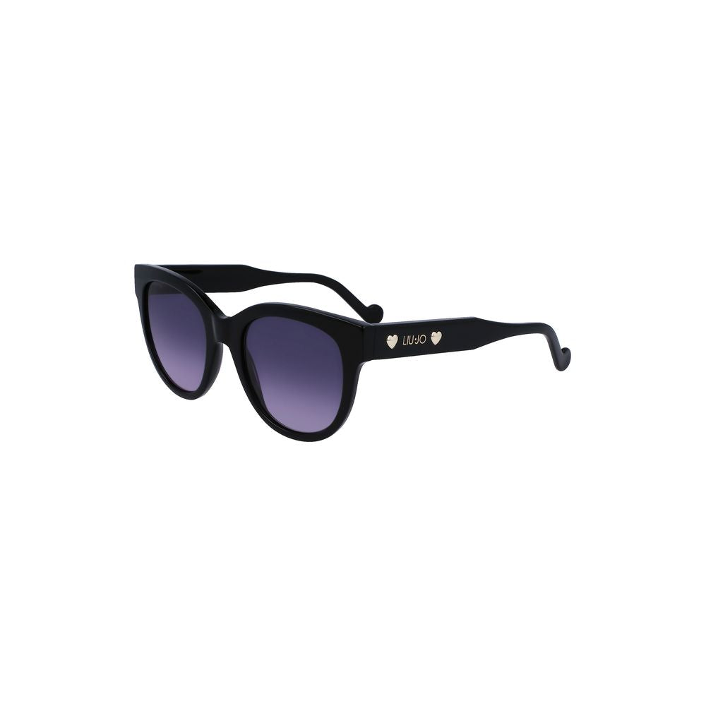 Liu Jo Black Acetate Women Sunglasses Liu Jo