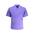 Orange La Martina men's cotton polo shirt with a classic collar and short sleeves, displayed on a plain background.