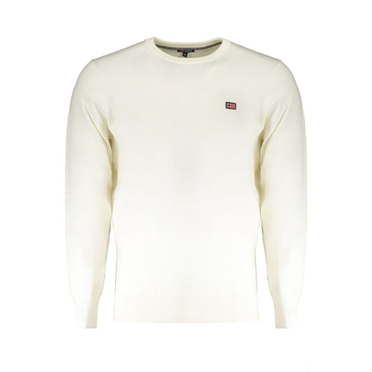 Norway 1963 White Wool Mens Sweater Norway 1963