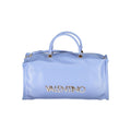 Mario Valentino Azzurro women's polyurethane bag with sleek design and adjustable strap, featuring a spacious interior and stylish look.